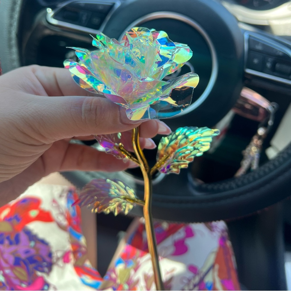 Plastic forever rose